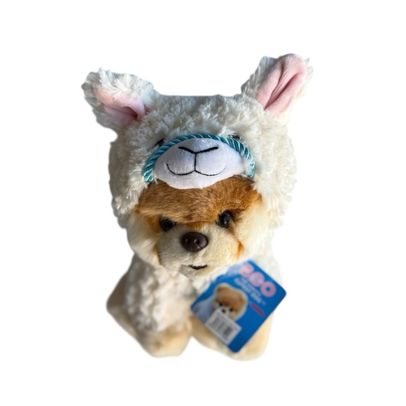 GUND World’s Cutest Dog Boo Llama Alpaca Outfit 10” Plush Stuffed Toy Pomeranian - Picture 3 of 10